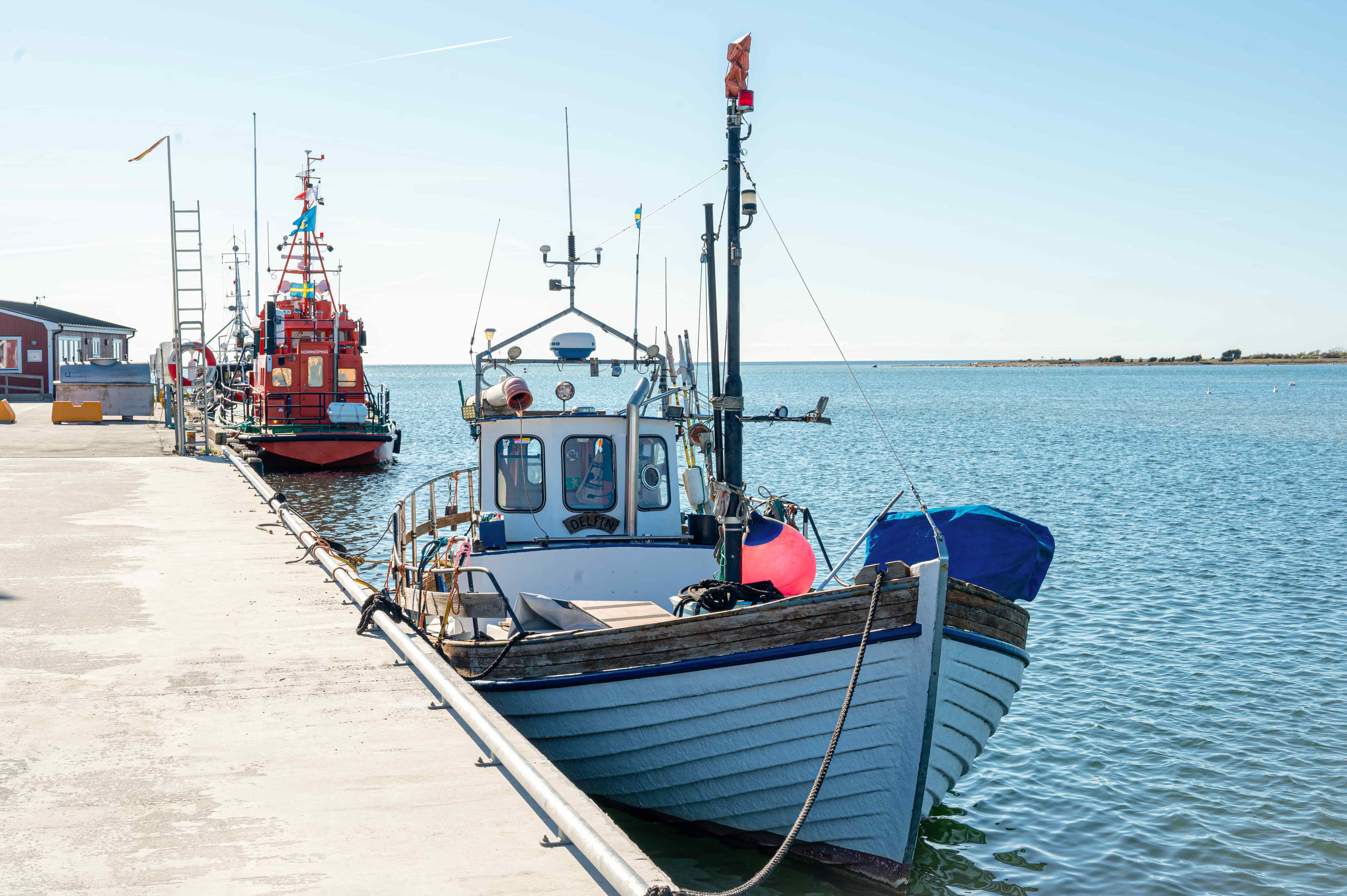 Båtmarina i Klintehamn